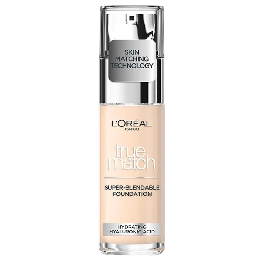 L'Oreal Paris True Match Super Blendable Foundation 1N Ivory 30ml