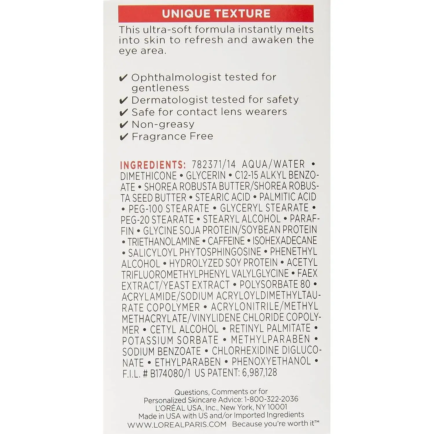 L'Oreal Revitalift Eye Cream 0.5 Ounce (14Ml)