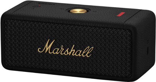 Marshall - Emberton II BT Portable Speaker - Black & Brass