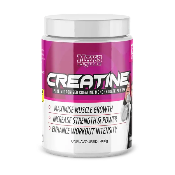 Max's Creatine Monohydrate Unflavoured 400 G