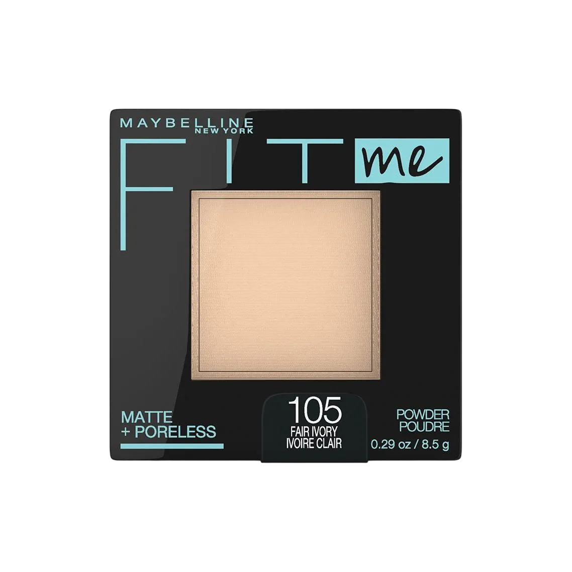 Maybelline New York Fit Me Matte + Poreless Powder 105 Fair Ivory