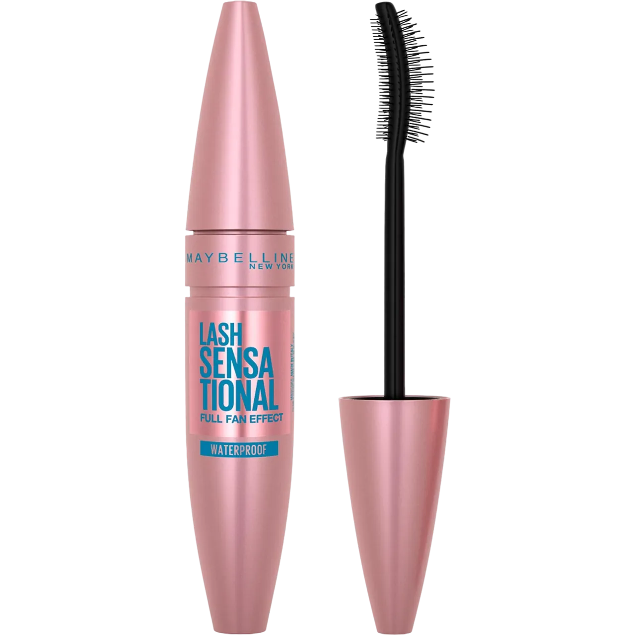 Maybelline New York Lash Sensational Waterproof Mascara, Black 9.4 Ml