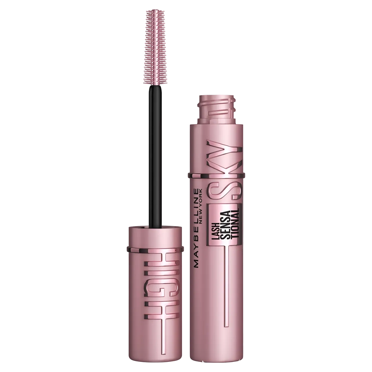 Maybelline New York Mascara With Bamboo Extract & Fibres, Lash Sensational Sky High, Black