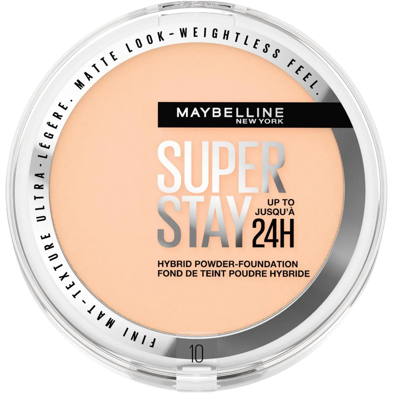 Maybelline New York Superstay 24H Hybrid Powder Foundation 10, 9G