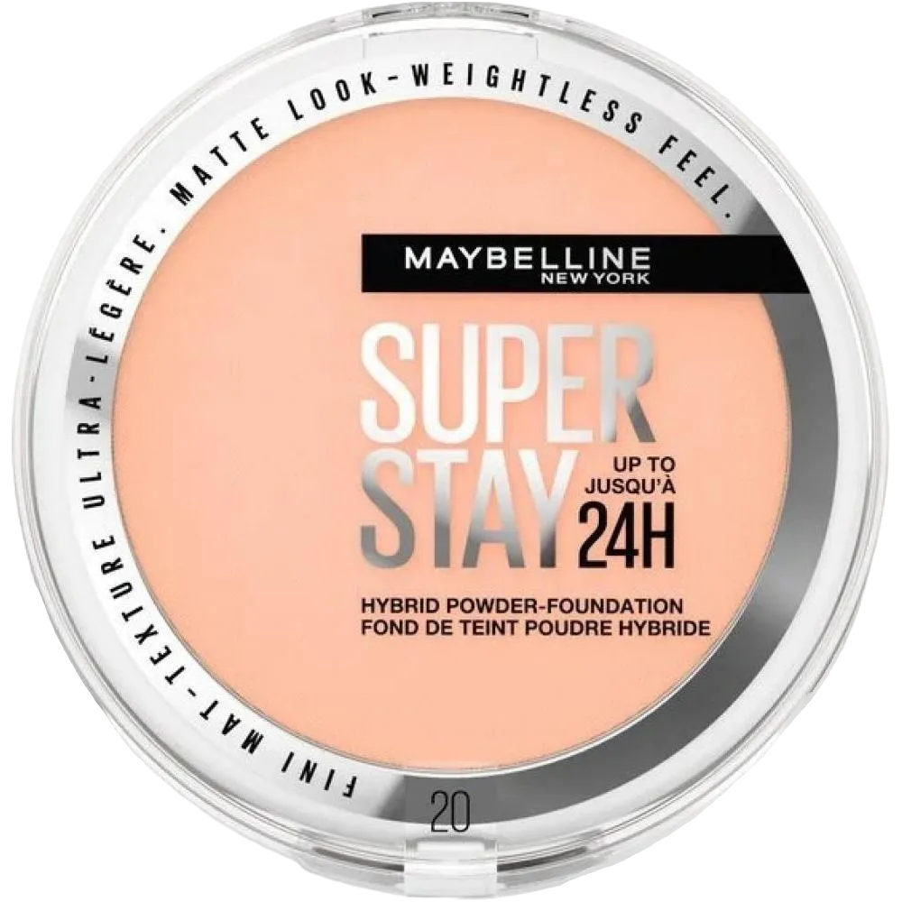 Maybelline New York Superstay 24H Hybrid Powder Foundation 20, 9G