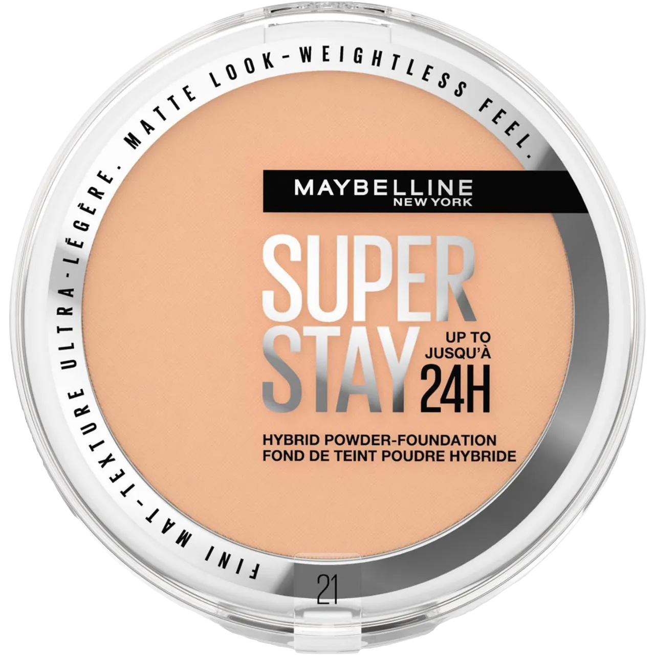 Maybelline New York Superstay 24H Hybrid Powder Foundation 21, 9G