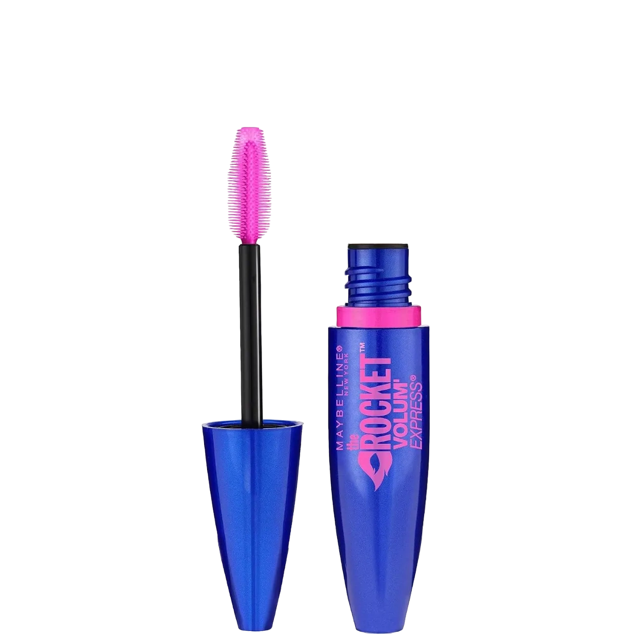 Maybelline New York Volum' Express The Rocket Volumizing Washable Mascara, Blackest Black