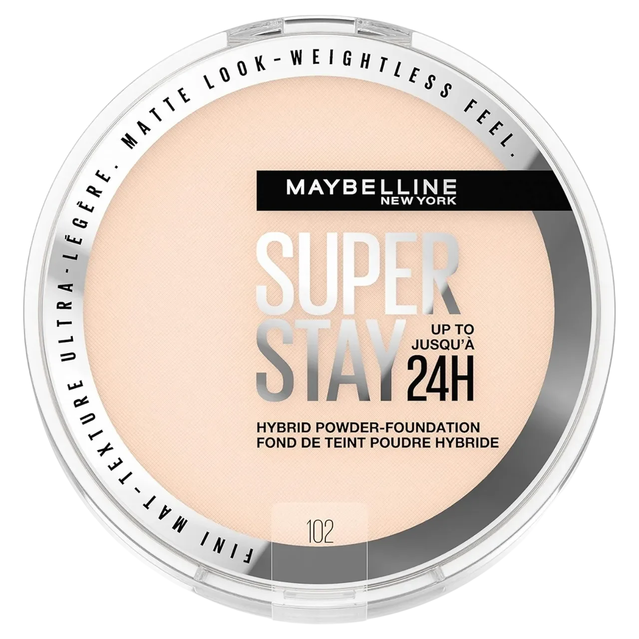 Maybelline New York Super Stay 24H Powder Foundation 102