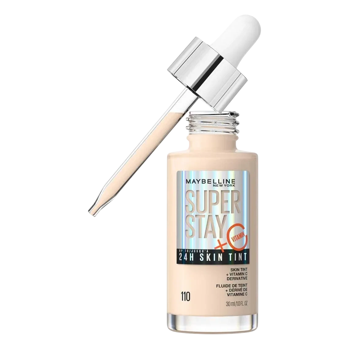 Maybelline Super Stay Up To 24hr Long-lasting Skin Tint With Vitamin C, 110
