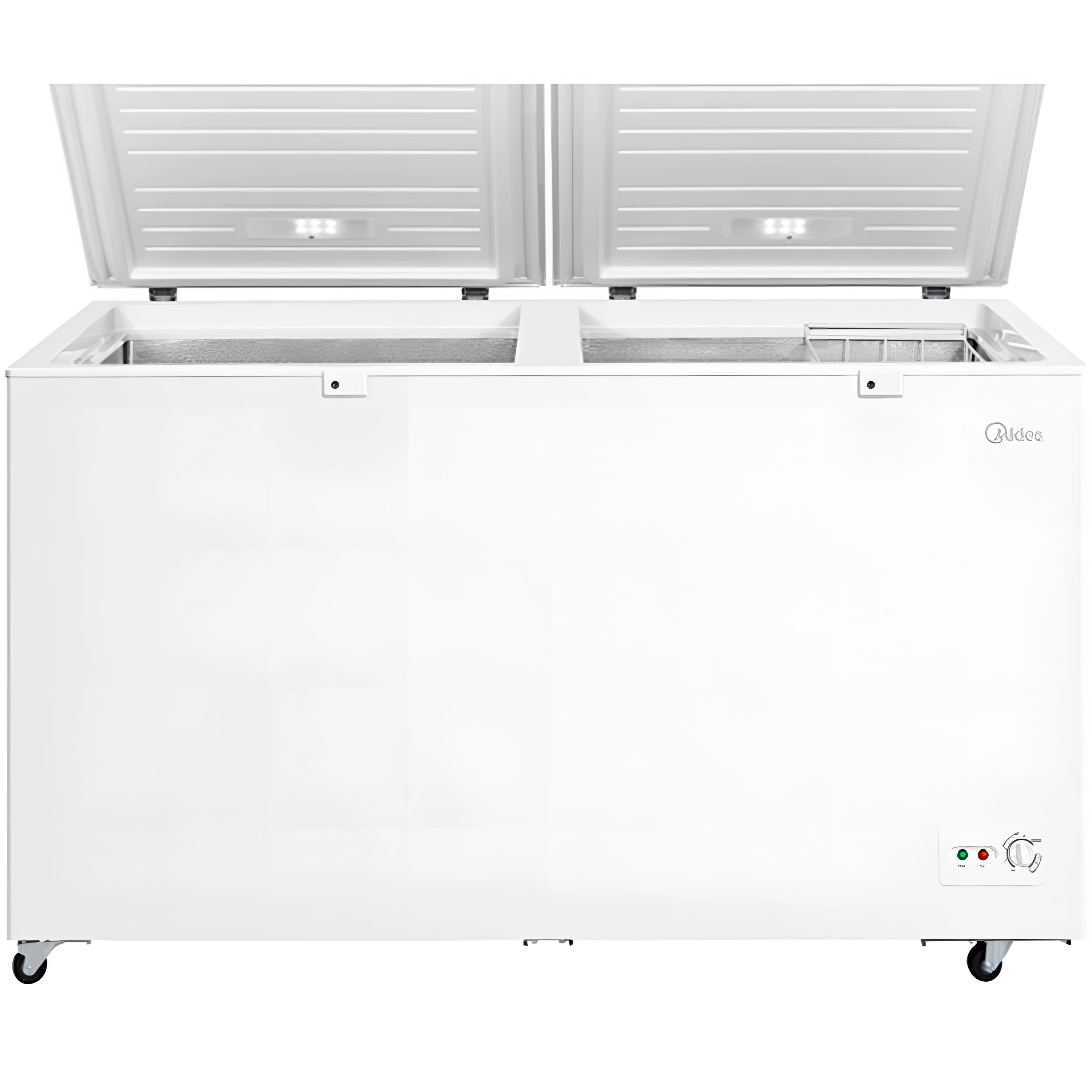 Midea Chest Freezer 508L Lock And Key White Interior Led Light 50Hz R290A