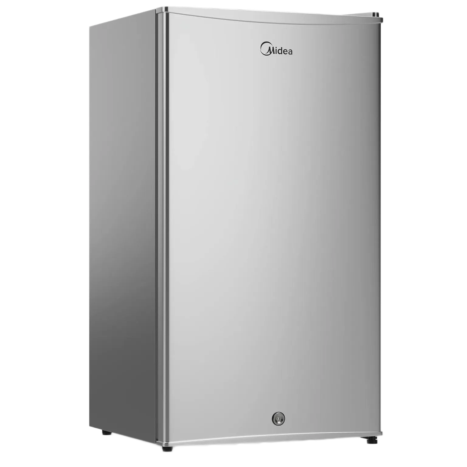 Midea Refrigerator 133Ltrs, Single Door Silver Colour MDRD133FGE50