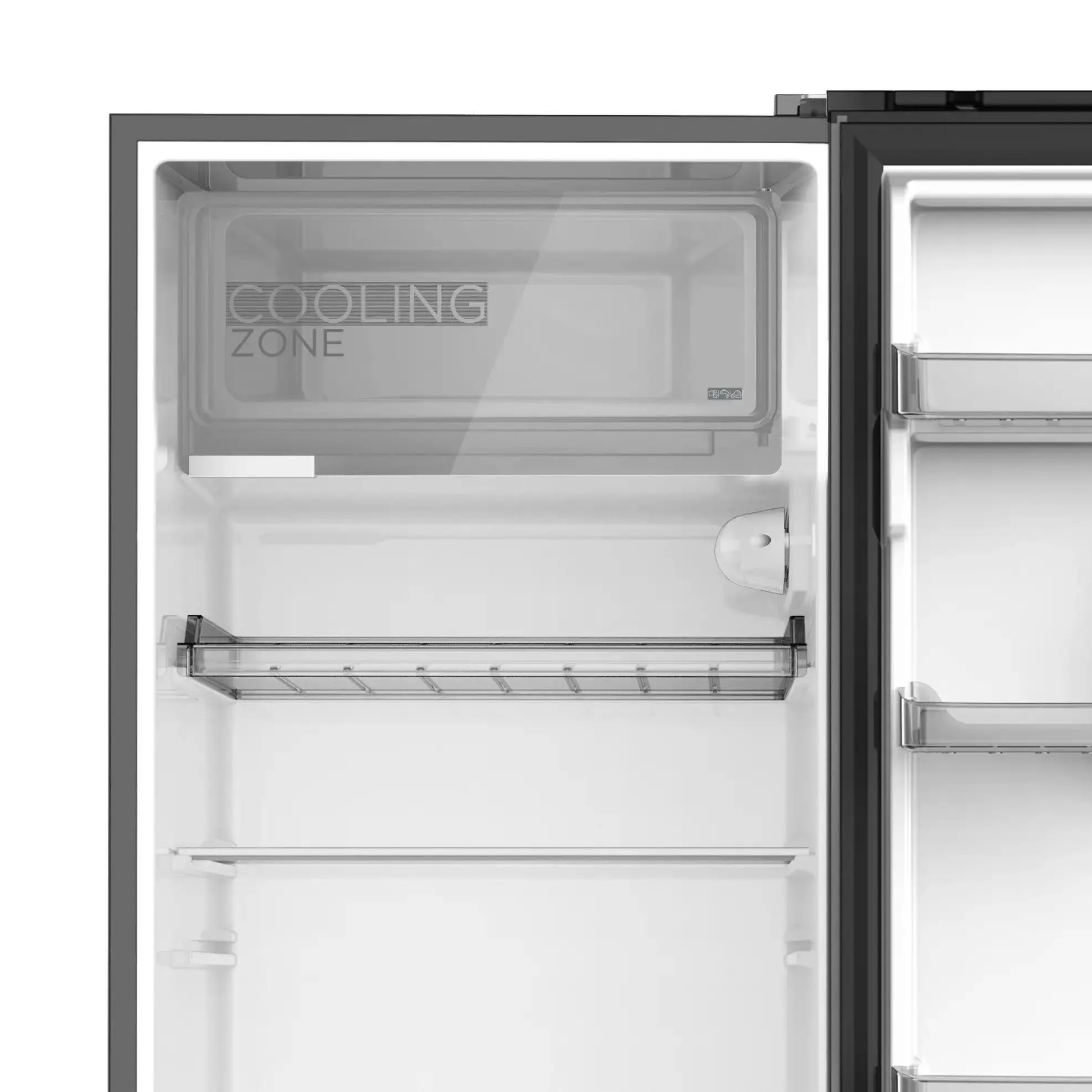 Midea Single Door Refrigerator 268L Silver