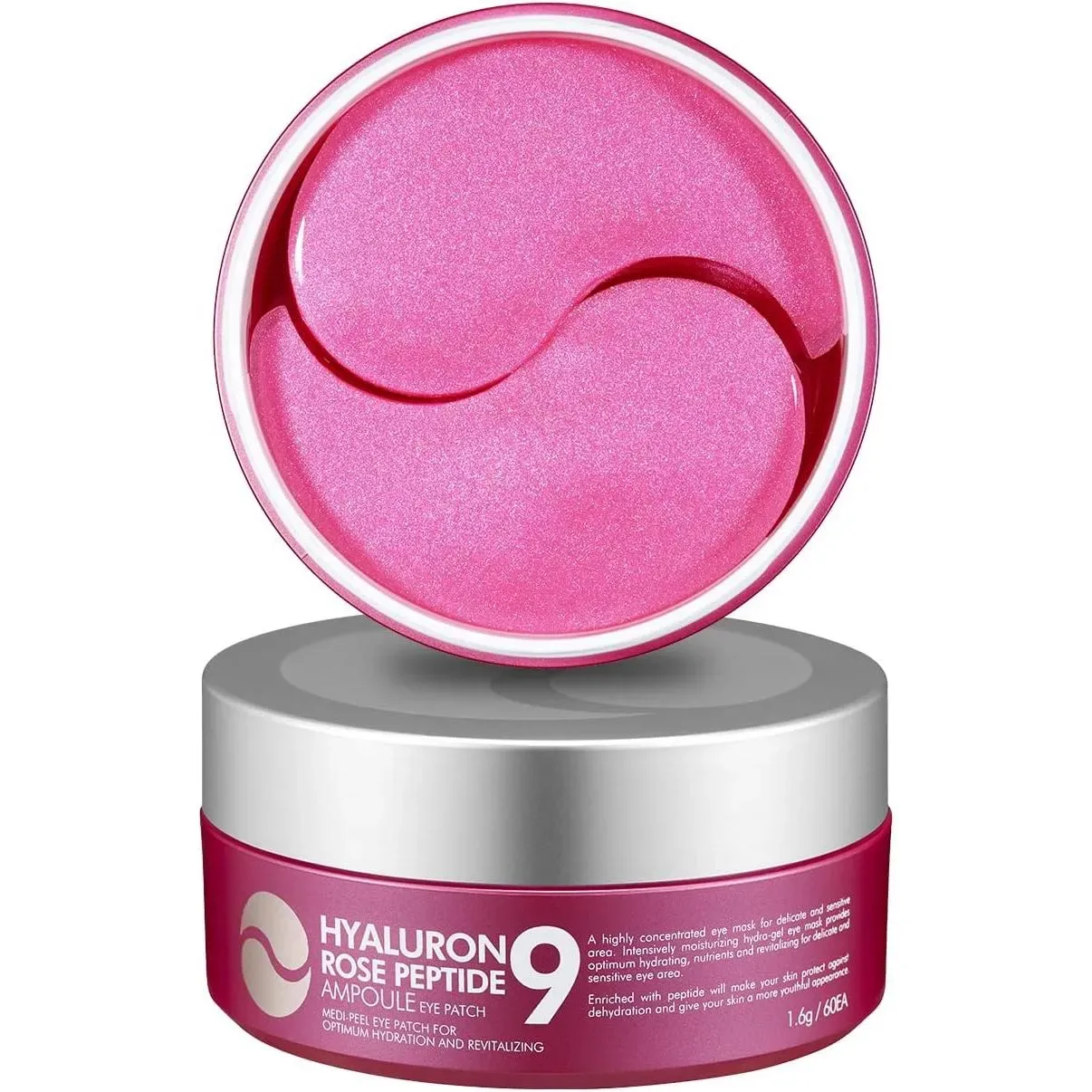 MEDI-PEEL Hyaluron Rose Peptide 9 Ampoule Eye 60 Patches