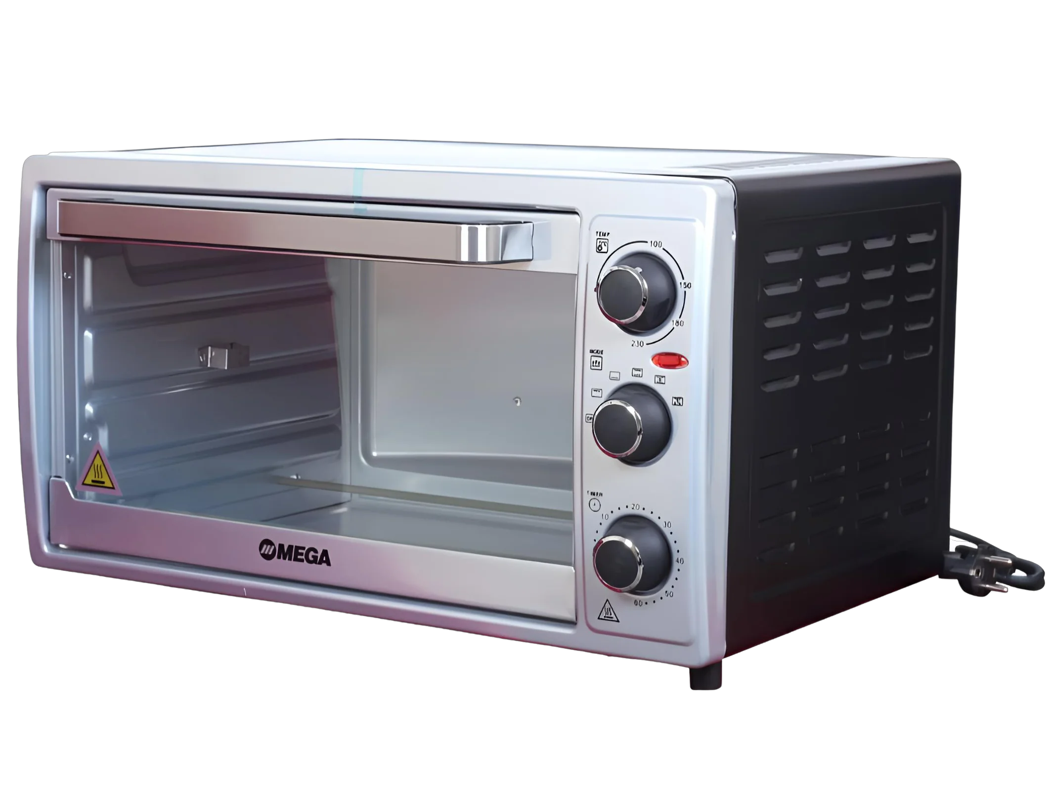 Mega Electric Oven With 46L 2000W Black Meo-48