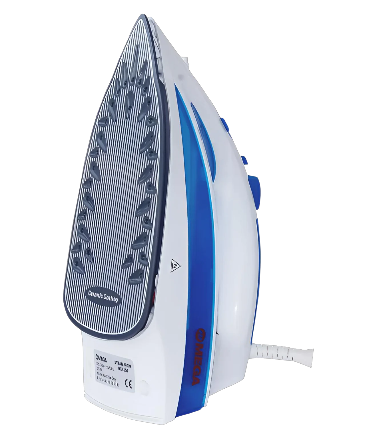 Mega Msi-250 Steam Iron 2000 W Blue And White