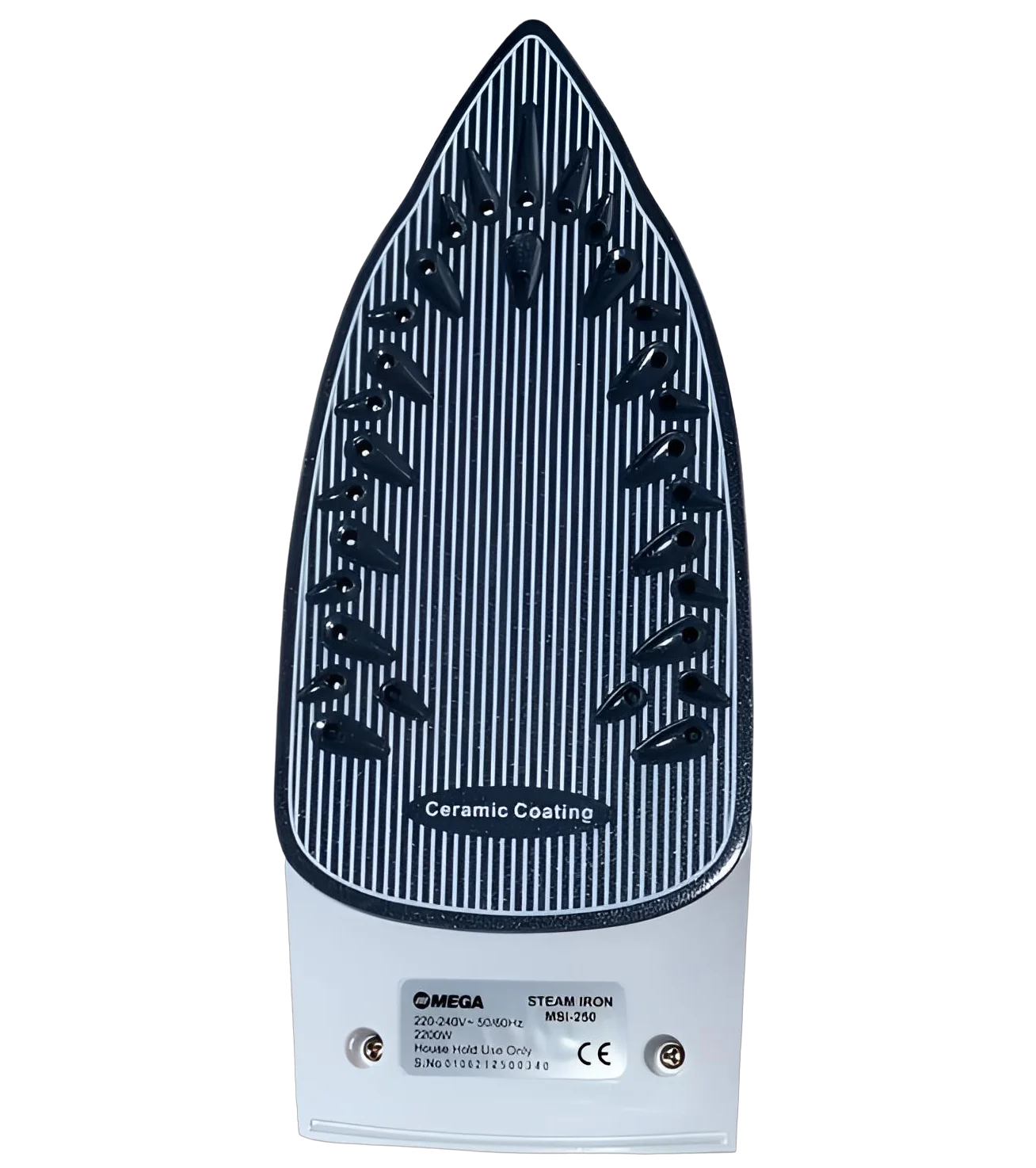 Mega Msi-250 Steam Iron 2000 W Blue And White