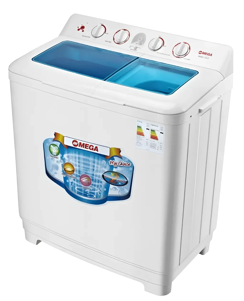 Mega Semi Automatic Washing Machine 12kg