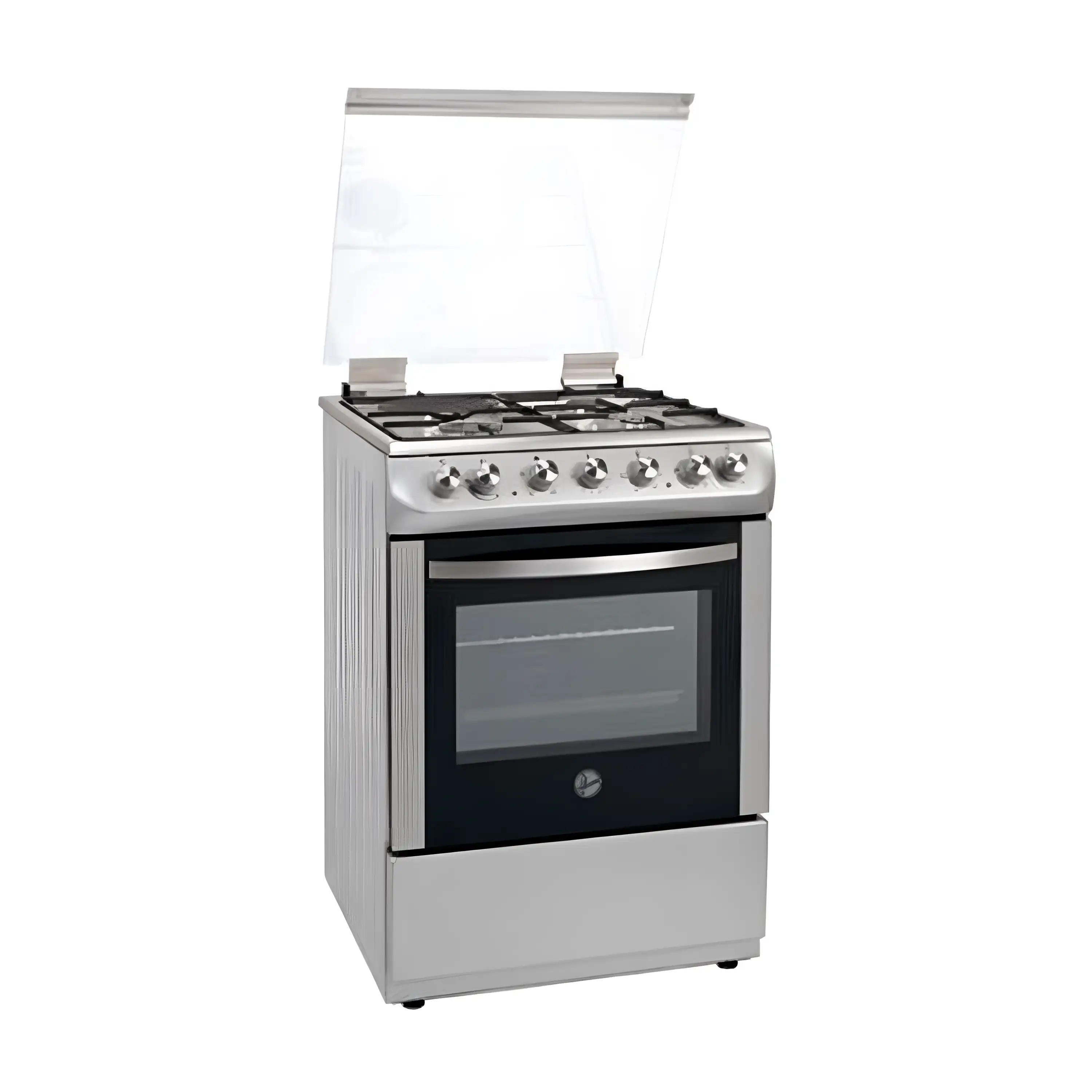 Hoover 60X60 3+1 Mixed Burner Cooker With Electric Oven - Silver_Mgc60.00S