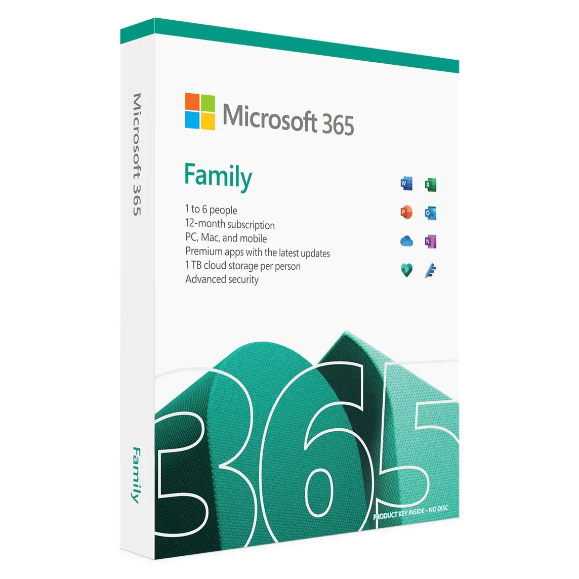 Microsoft Office 365 Family 1 Year Subscription