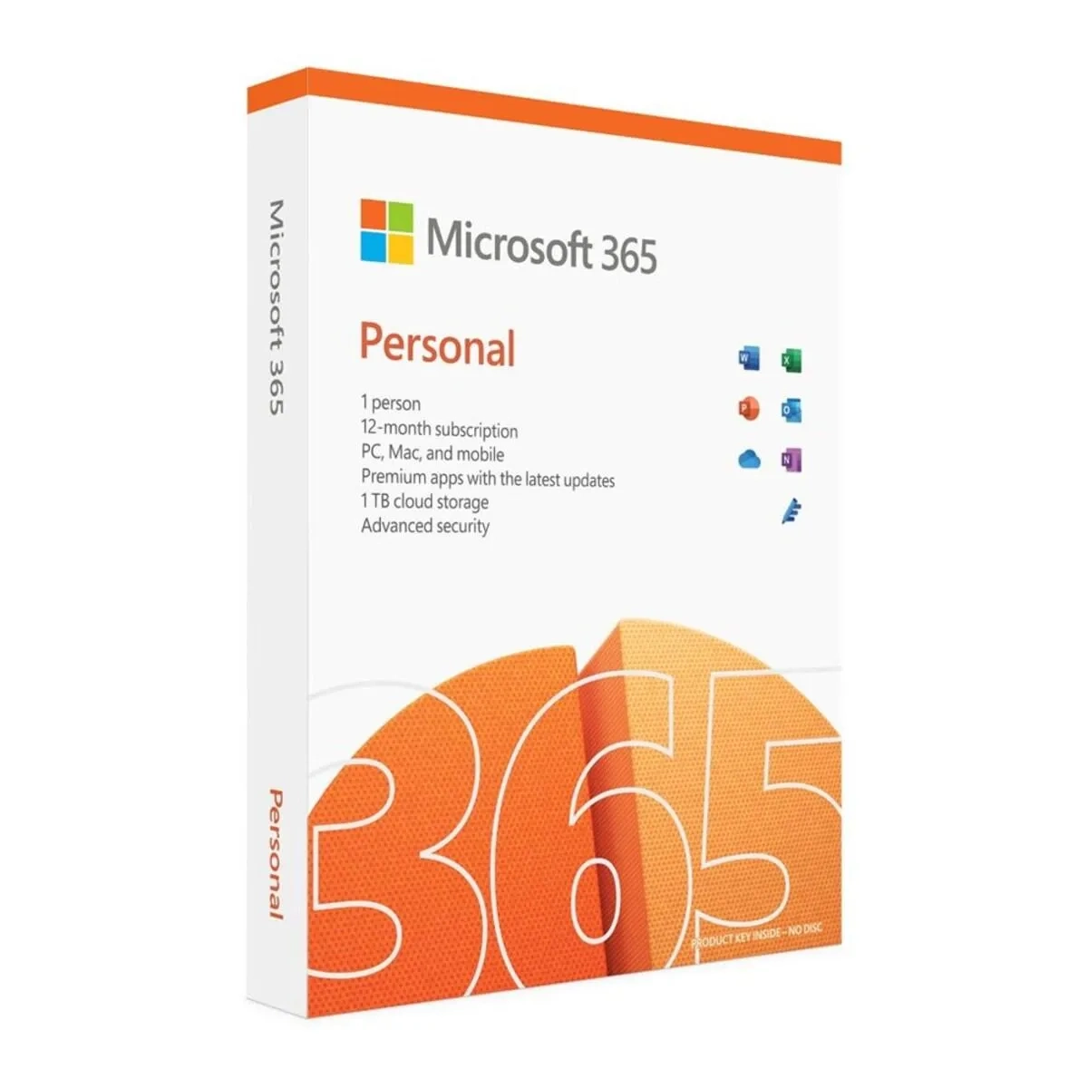 Microsoft Office 365 Personal, 1 User 1 Year