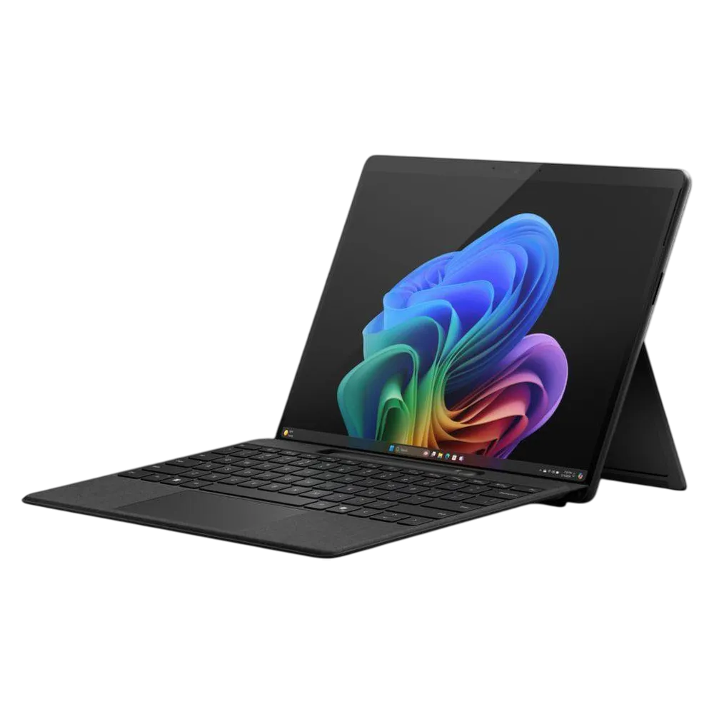 Microsoft Surface Pro Copilot+ Qualcomm Snapdragon X Elite 16 Gb Ram 1 Tb Ssd Qualcomm Adreno Gpu 13-inch Windows 11 Home Black Keyboard Cover Arabic/ English Zib-00025+tyc