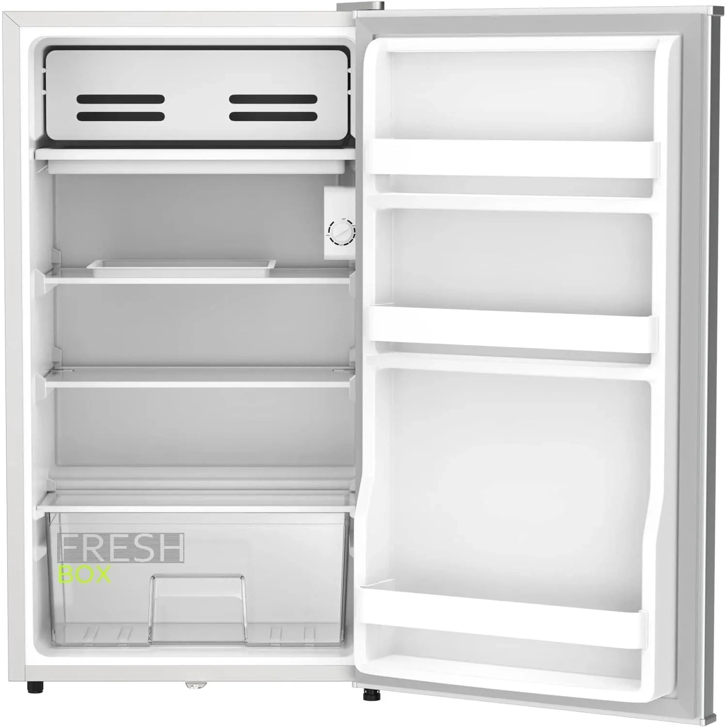 Midea 120L Single Door Refrigerator With Separate Chiller Compartment, 2L Bottle Holder, Adjustable Legs,Mdrd133Fge