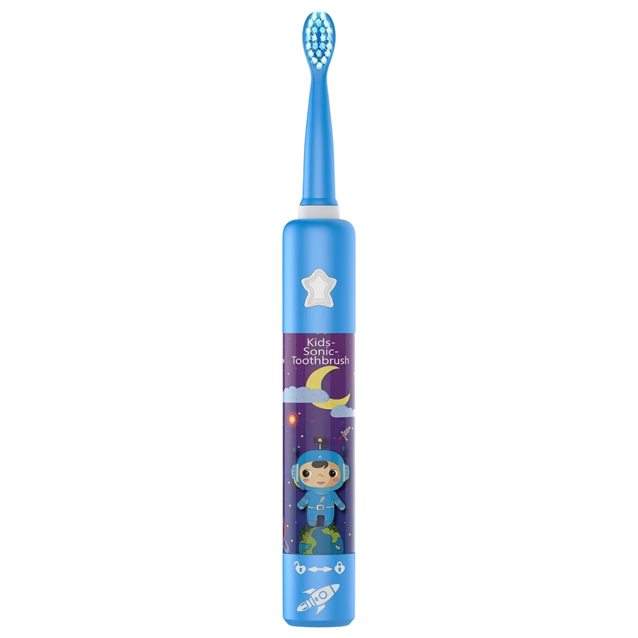 Miklife Sonic Electric Toothbrush 5 Modes Rechargeable Power Smart Toothbrush Cleaner With 3 Brush Heads For Boy Kids