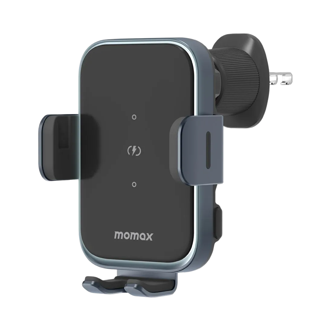 Momax Q.mount Smart 6 Dual Coil Wireless Car Charger Space Grey Cm26e