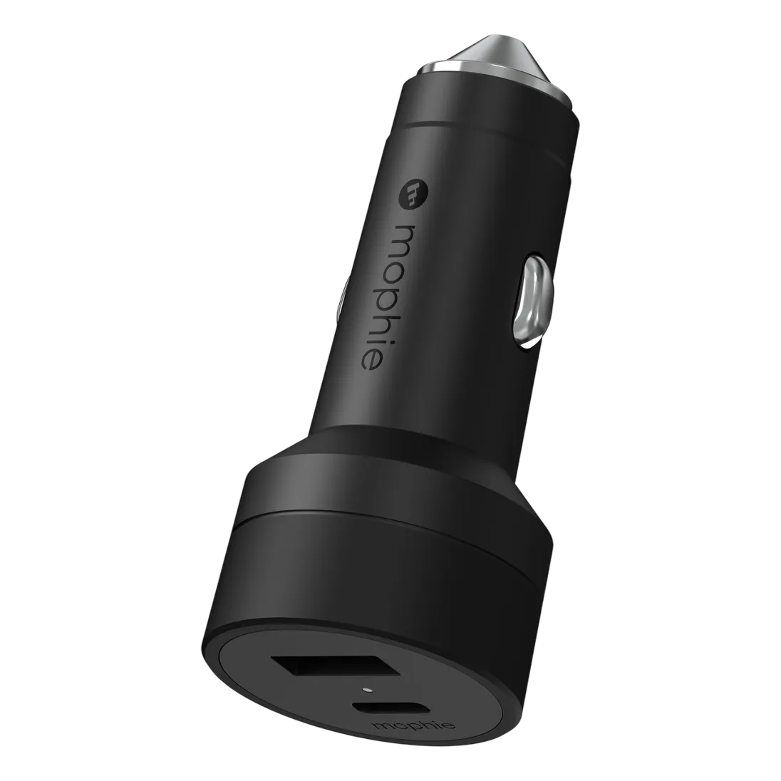 Mophie Car Charger Dual Usb-c Usb-a 42w Fast Charging Black 409912501