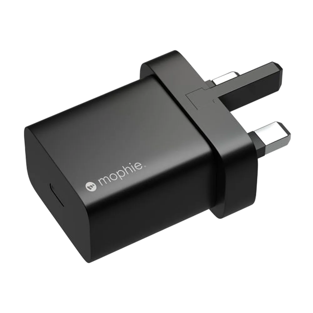 Mophie Usb-c 20w Wall Adapter Black Uk Plug 409907456