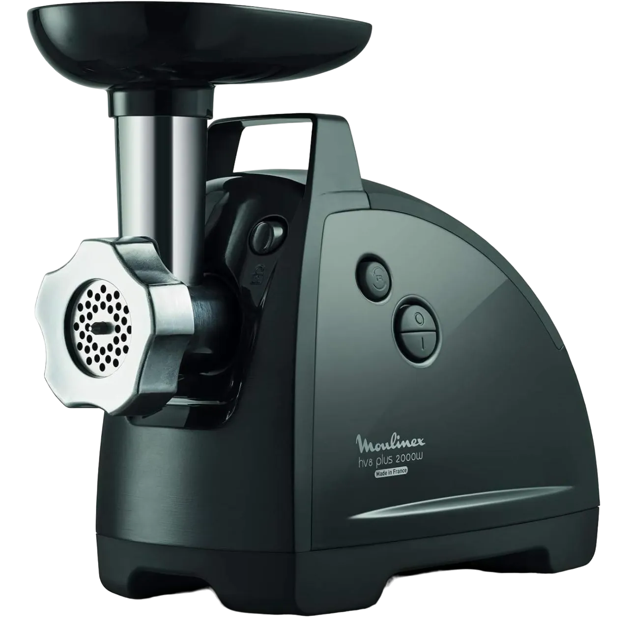 Moulinex Hv8 Plus 4in1 Meat Mincer 2000 Watts Plastic, Steel Black Me682827