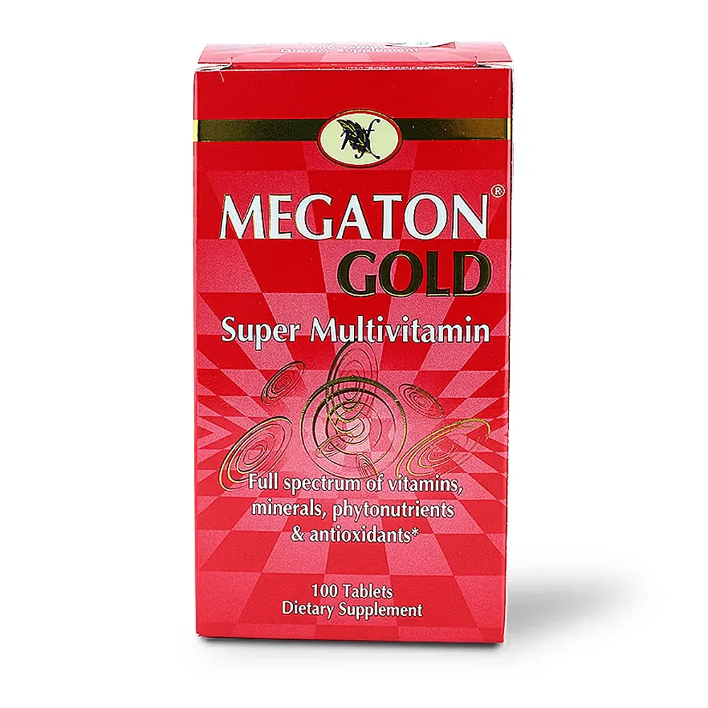 Natural Fervor Megaton Gold Super Multivitamin Supplement Tablets, Pack Of 100's