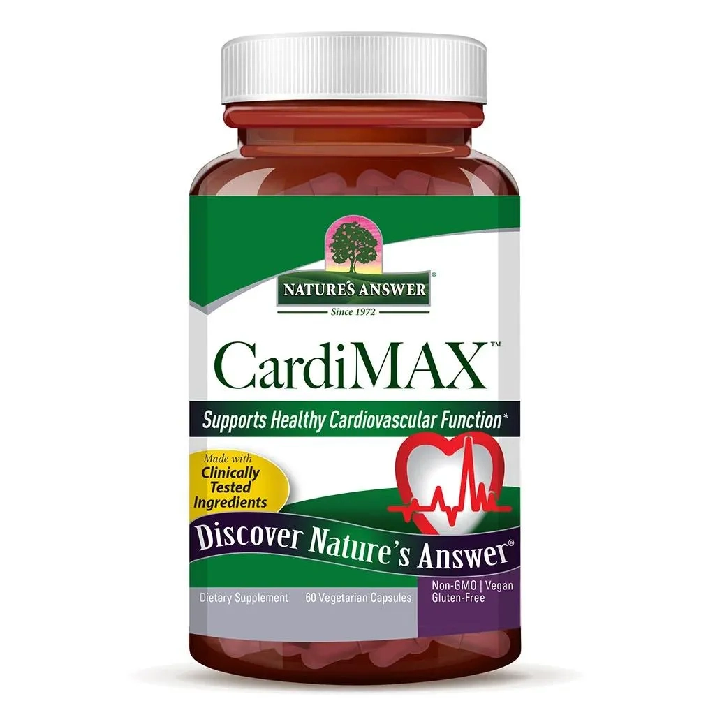 Nature's Answer Cardimax Vegetarian Capsules For Healthy Heart, Pack Of 60's