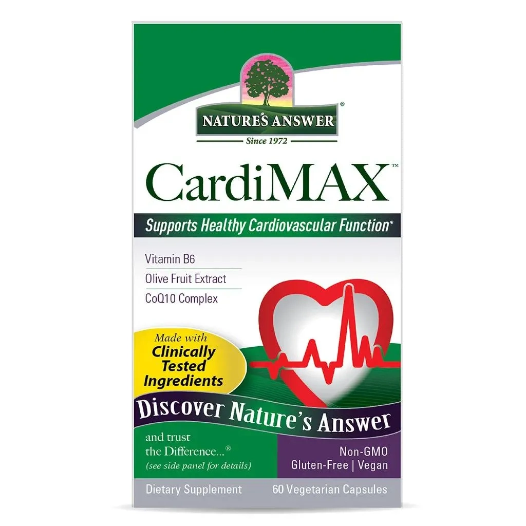 Nature's Answer Cardimax Vegetarian Capsules For Healthy Heart, Pack Of 60's