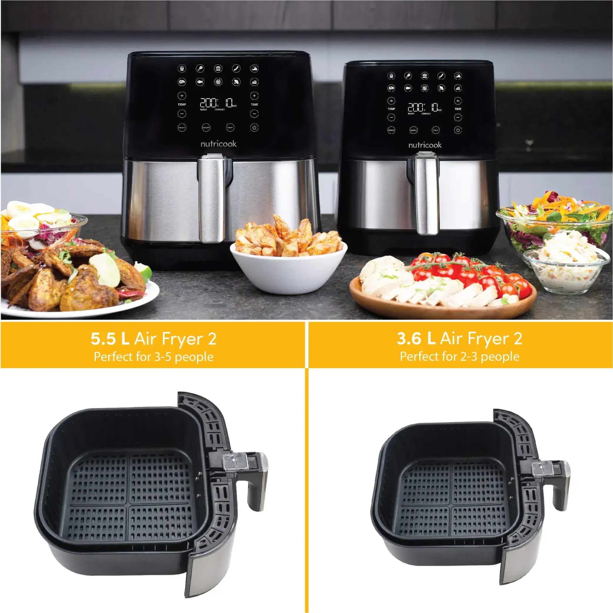 Nutricook Air Fryer 2 3.6L