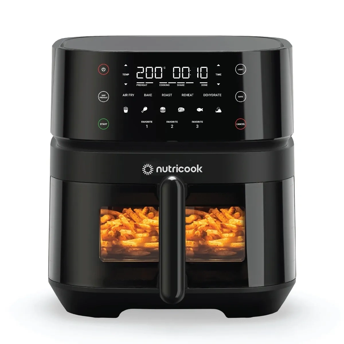 Nutricook Air Fryer Vision 5.7L - Black