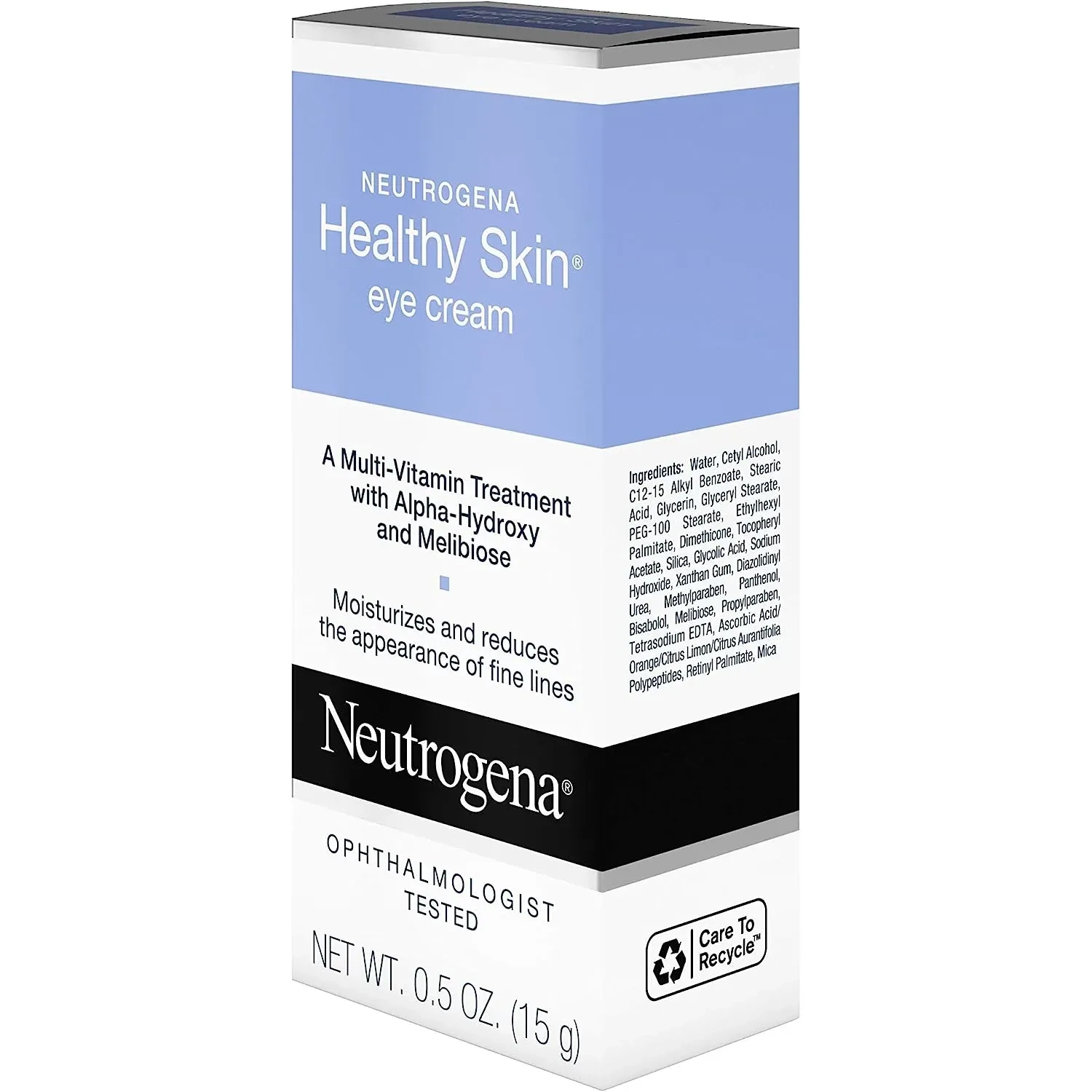 Neutrogena Healthy Skin Anti-Wrinkle Eye Cream For Wrinkles And Fine Lines, 0.5 Oz