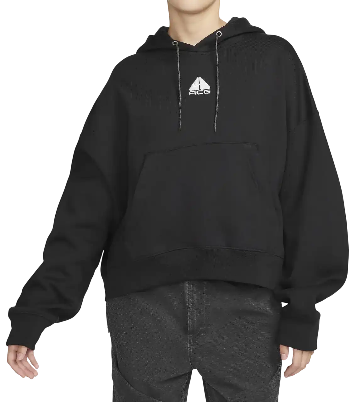 Nike Acg Therma-fit Women's tuff Knit Fleece Hoodie Dq5807-010 Size Xs