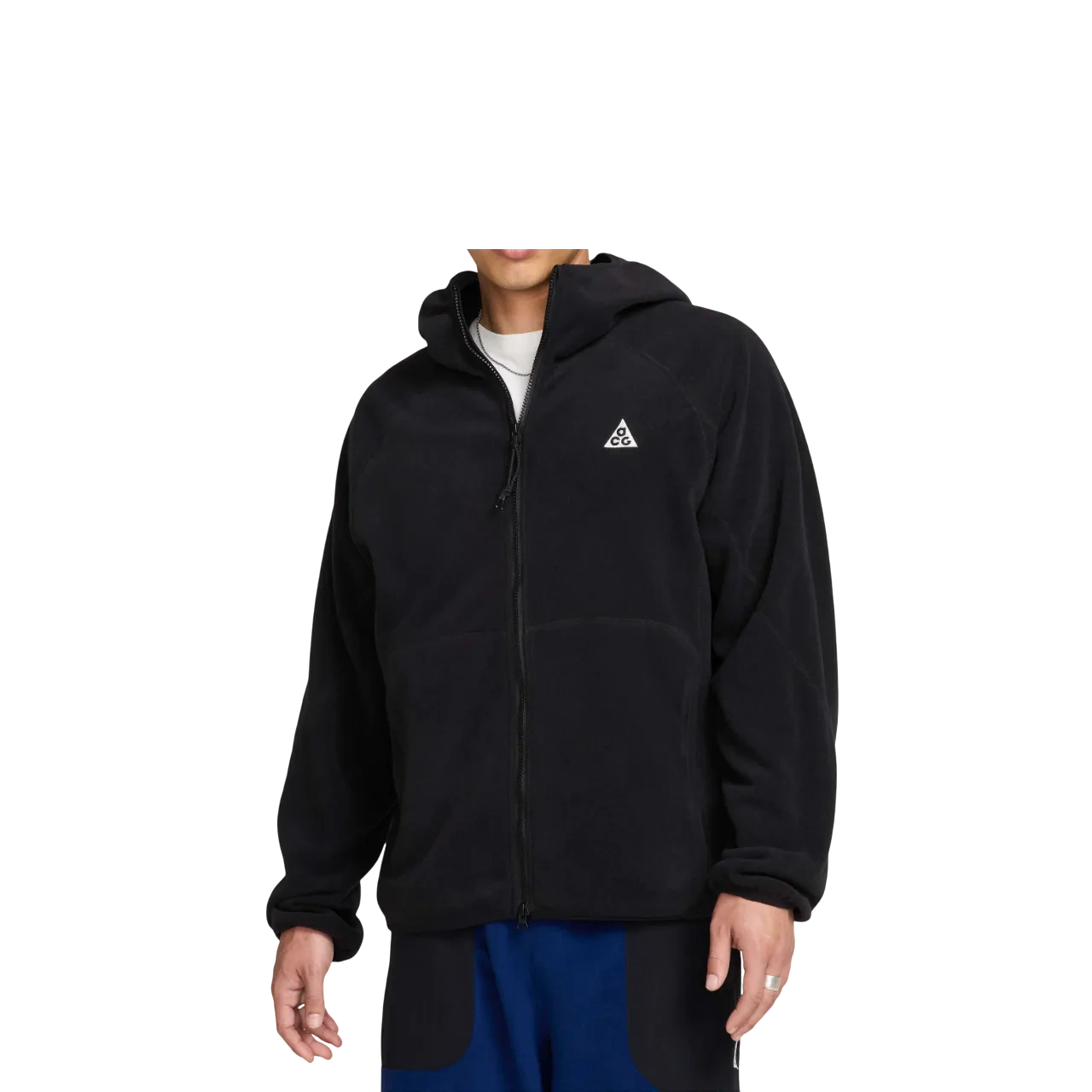 Nike Acg Wolf Tree Men Full-zip Hoodie Hj2460-010 Size S