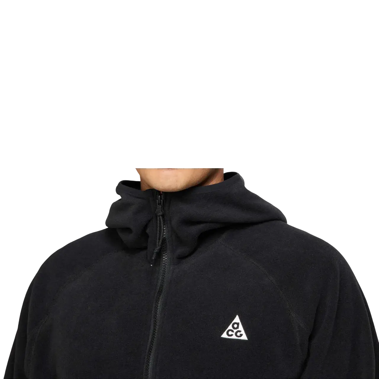 Nike Acg Wolf Tree Men Full-zip Hoodie Hj2460-010 Size S