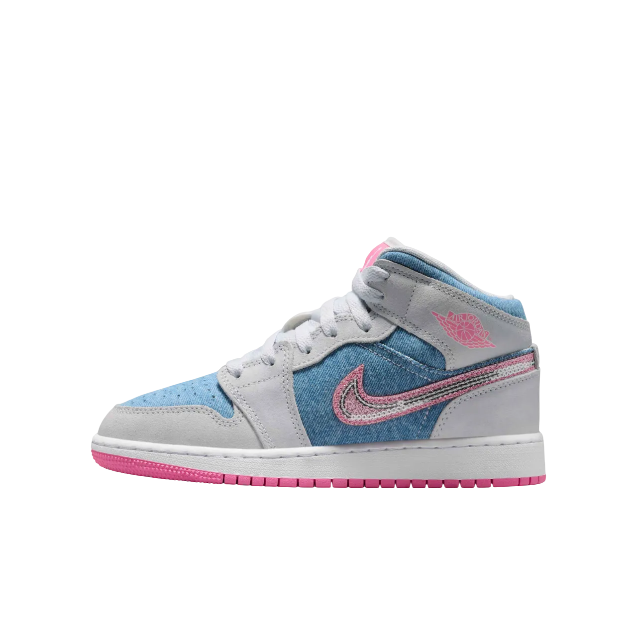 Nike Air Jordan 1 Mid Se Older Kids' Shoes Hq1999-400 Size 36.5