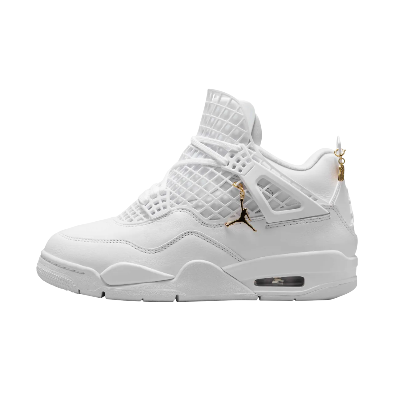 Nike Air Jordan 4 Net White Women's Shoes Fn7251-107 Size 36.5