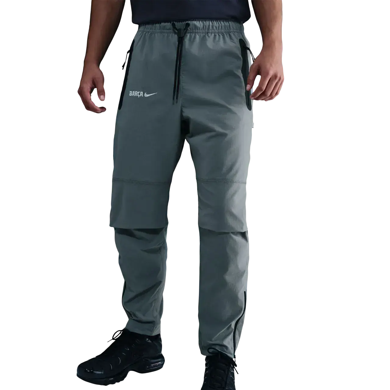 Nike Fc Barcelona Tech Men's Football Woven Trousers Hm4243-084 Size S