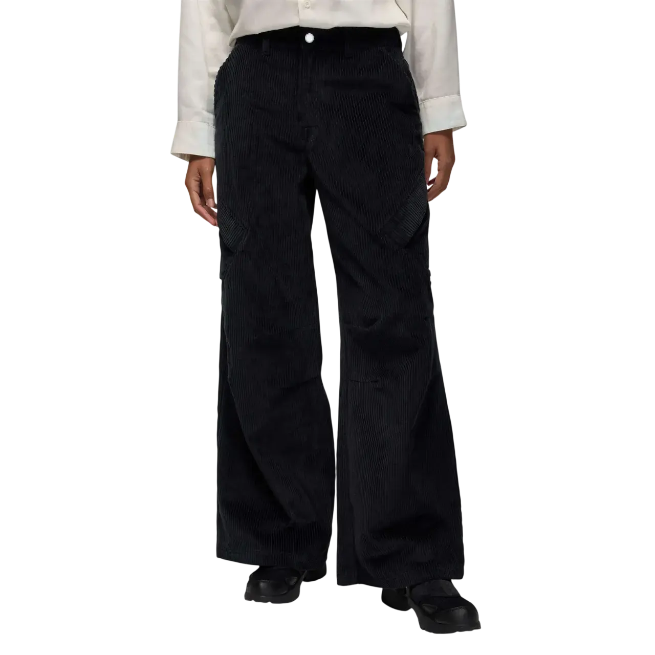 Nike Jordan Flight Chicago Women's Corduroy Trousers Hv0346-010 Size L