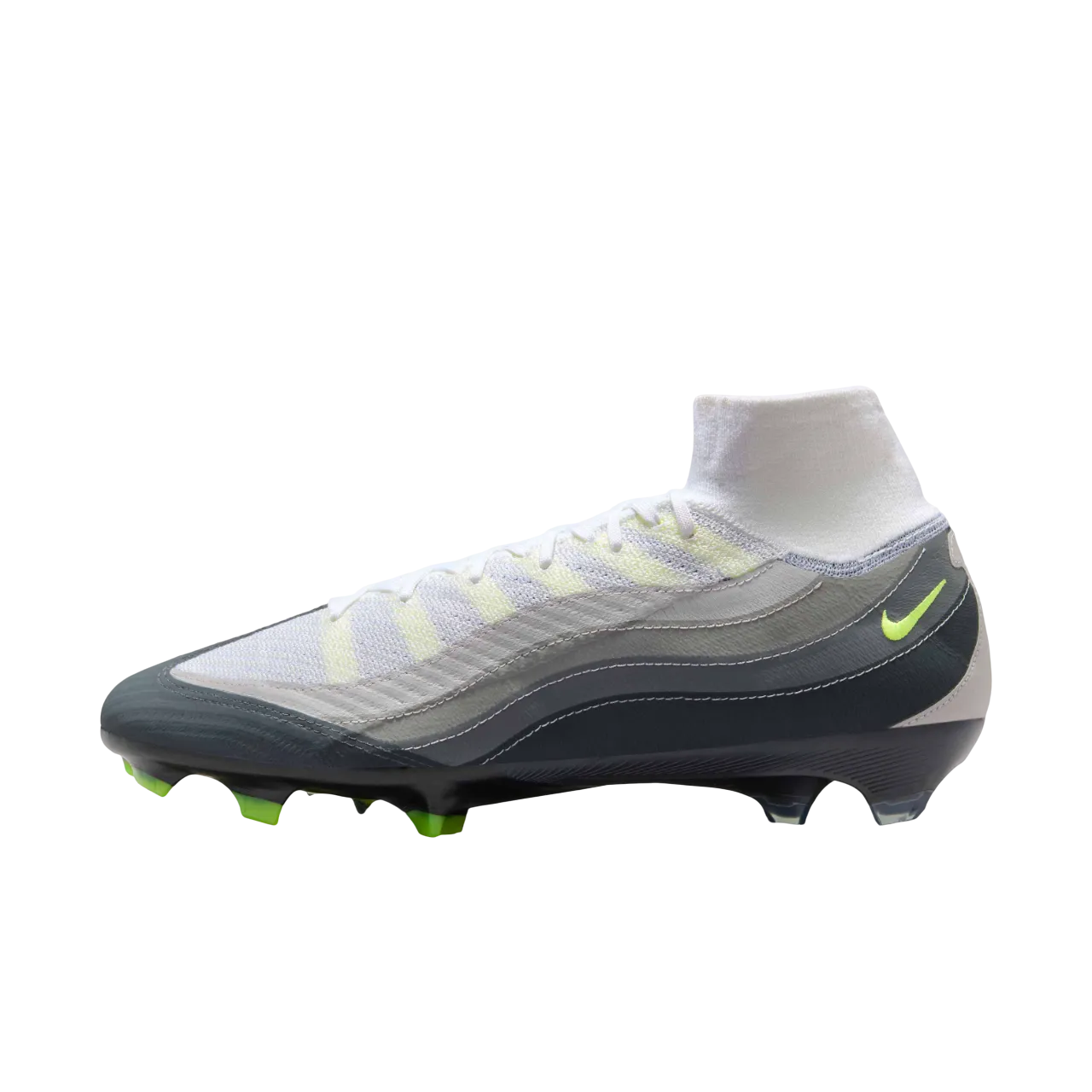 Nike Mercurial Superfly 10 Elite X Air Max 95 Se Firm-ground High-top Football Boot Hv9916-001 Size 43