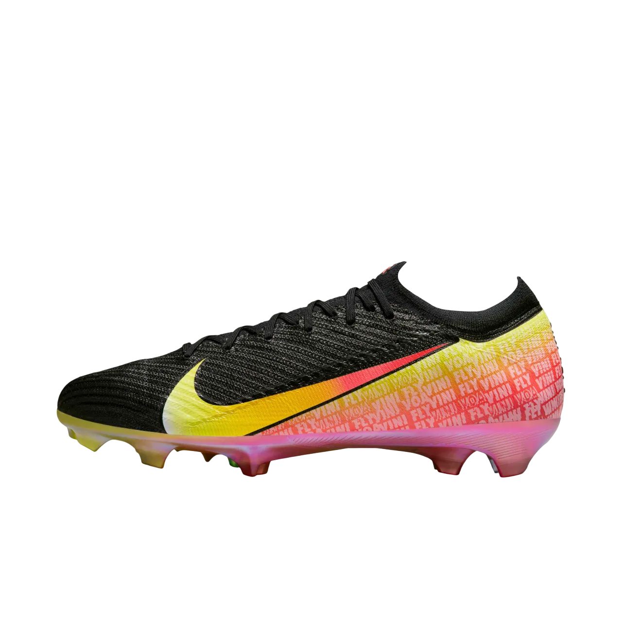 Nike Mercurial Vapor 16 Elite Vini Jr. Fg Low-top Football Boot Ib2356-001 Size 46