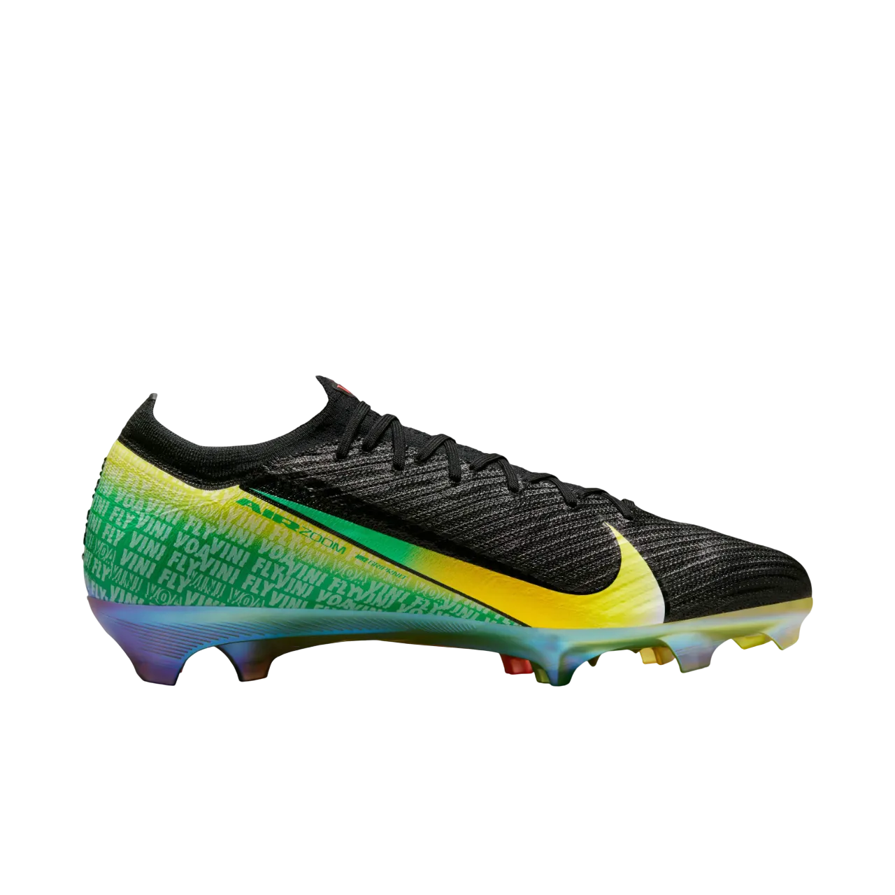 Nike Mercurial Vapor 16 Elite Vini Jr. Fg Low-top Football Boot Ib2356-001 Size 46