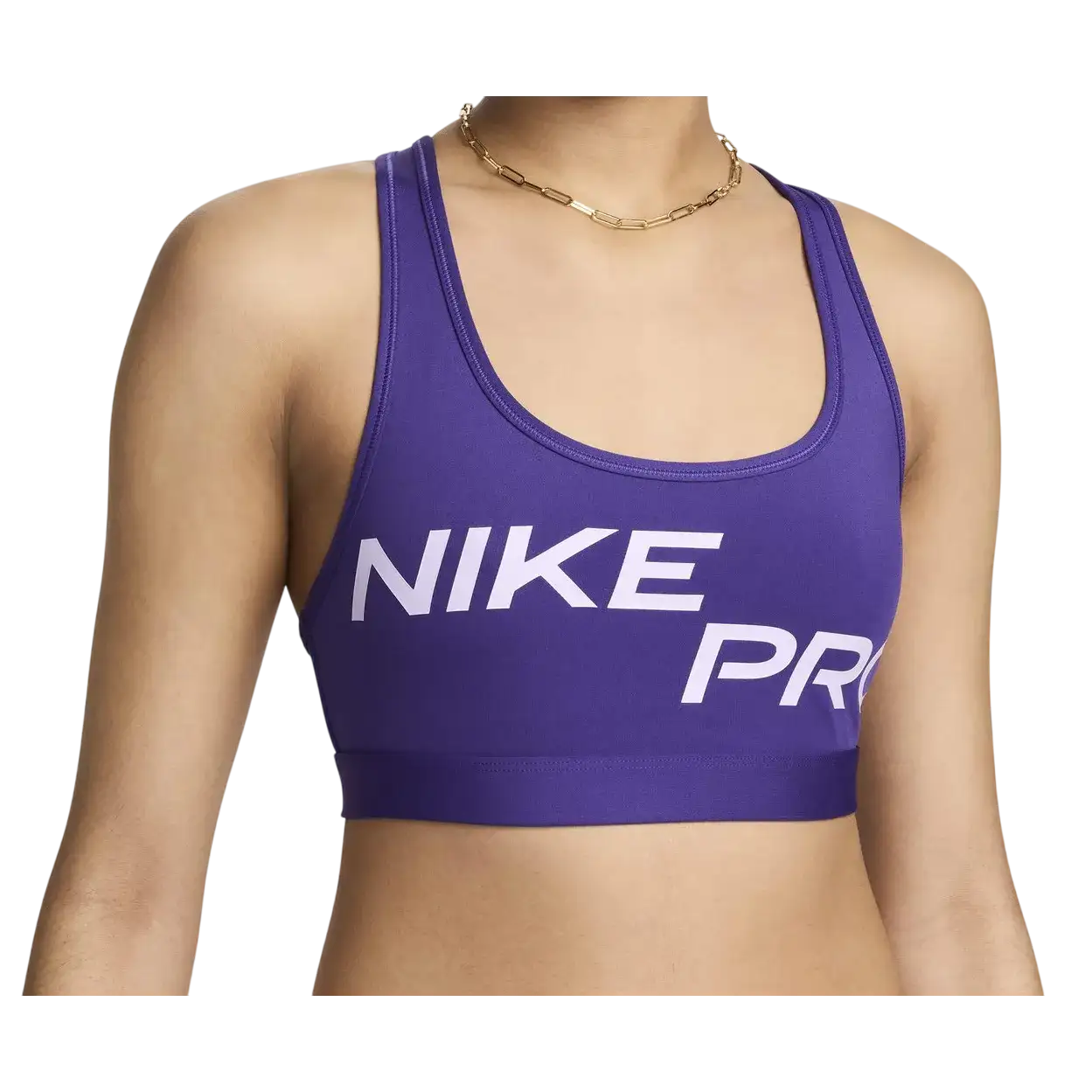 Nike Pro Swoosh Light Supportwomen's Non-padded Graphic Sports Bra Fn2749-547 Size L