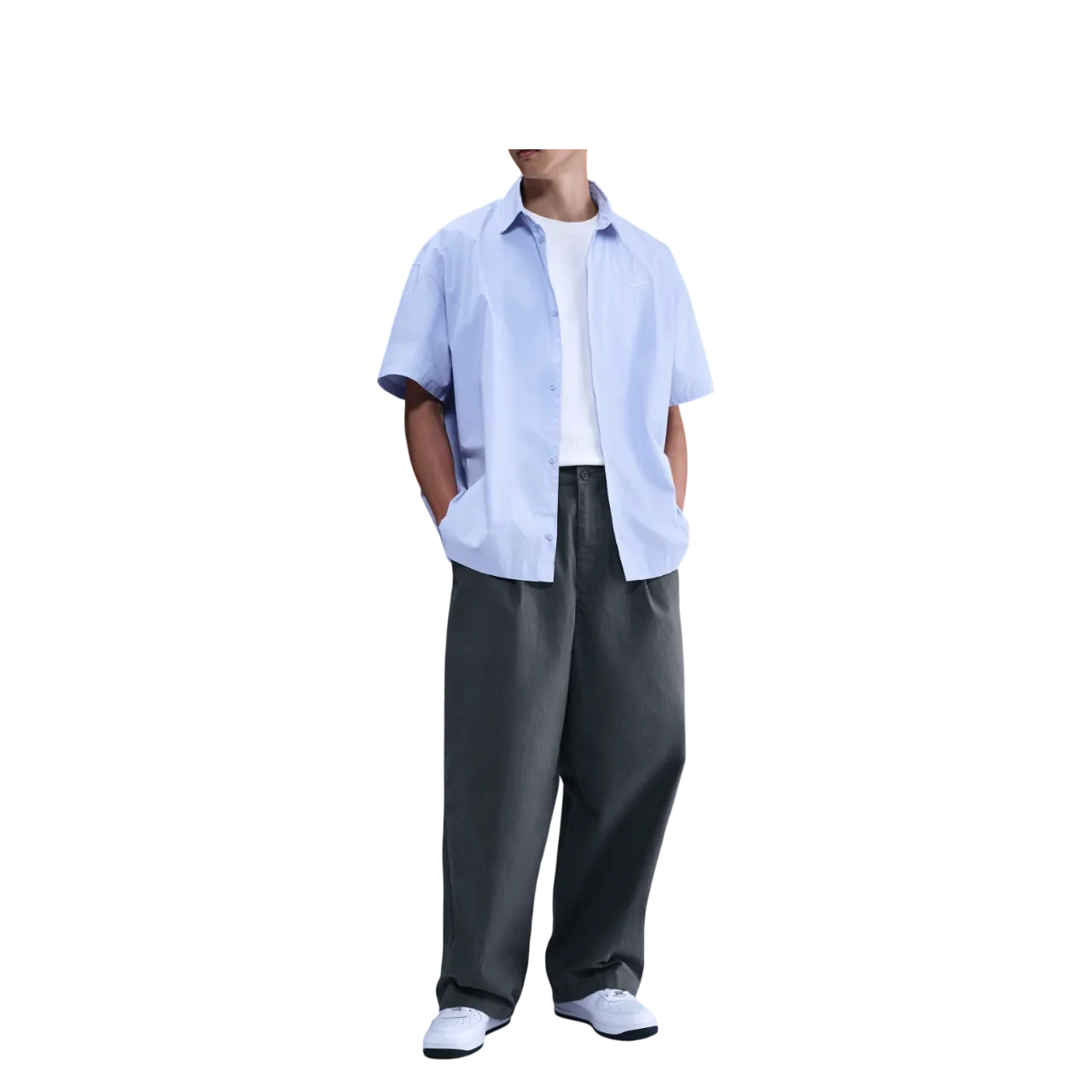 Nike Sportswear Club Men's Heavyweight Balloon Trousers Hv1423-068 Size Xl