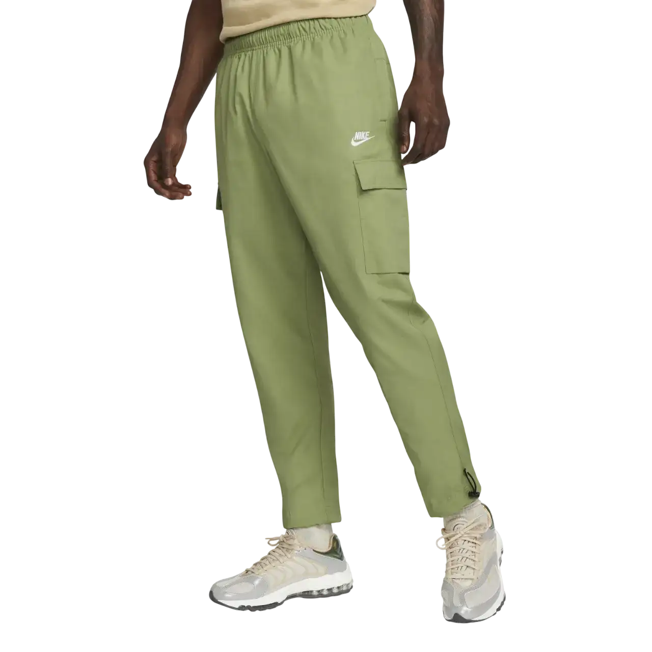 Nike Sportswear Repeat Men's Woven Trousers Dx2033-334 Size 2xl